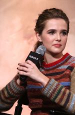 ZOEY DEUTCH at AOL Build Speakers Series in New York 12/12/2016