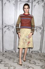 ZOEY DEUTCH at AOL Build Speakers Series in New York 12/12/2016