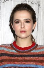 ZOEY DEUTCH at AOL Build Speakers Series in New York 12/12/2016