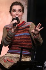 ZOEY DEUTCH at AOL Build Speakers Series in New York 12/12/2016