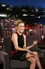 ZOEY DEUTCH at Jimmy Kimmel Live 12/06/2016