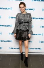 ZOEY DEUTCH at SiriusXM Studio in New York 12/12/2016