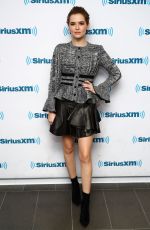 ZOEY DEUTCH at SiriusXM Studio in New York 12/12/2016