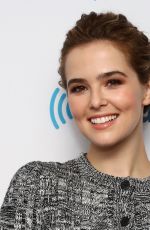 ZOEY DEUTCH at SiriusXM Studio in New York 12/12/2016