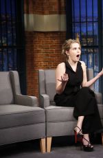 ZOEY DEUTCH on the Set of Late Night with Seth Meyers in New York 12/13/2016
