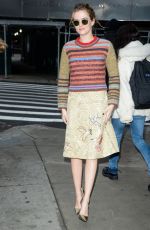 ZOEY DEUTCH Out and About in New York 12/12/2016