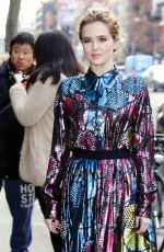 ZOEY DEUTCH Out in New York 12/12/2016