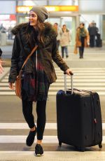 ZUZANNA BIJOCH at Airport in Warsaw 12/22/2016