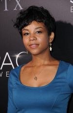 AASHA DAVIS at ‘The Space Between Us’ Premiere in Los Angeles 01/17/2017