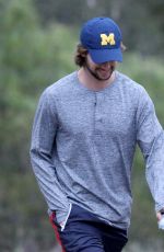 ABBY CHAMPION Out for a Hike with Her Boyfriend in Los Angeles 01/04/2017