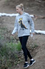 ABBY CHAMPION Out for a Hike with Her Boyfriend in Los Angeles 01/04/2017