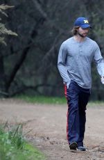 ABBY CHAMPION Out for a Hike with Her Boyfriend in Los Angeles 01/04/2017