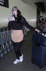 ABIGAIL RATCHFORD at LAX Airport in Los Angeles 01/30/2017