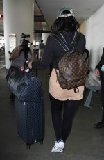 ABIGAIL RATCHFORD at LAX Airport in Los Angeles 01/30/2017