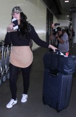 ABIGAIL RATCHFORD at LAX Airport in Los Angeles 01/30/2017