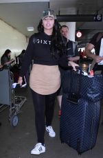 ABIGAIL RATCHFORD at LAX Airport in Los Angeles 01/30/2017