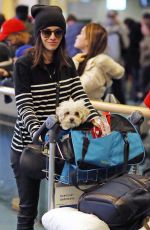 ABIGAIL SPENCER at Airport in Vancouver 01/03/2017