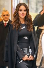 ADRIA ARJONA Leaves NBC Studios in New York 01/04/2017
