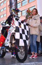 ADRIANA KAREMBEU Starts 9th Edition of Africa Eco Race in Monaco 12/31/2016