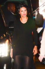 ADRIANA LIMA on the Set of 