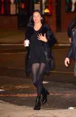 ADRIANA LIMA on the Set of 