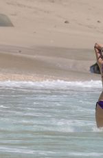 AIDA YESPICA in Bikini at a Beach in St. Barth 01/29/2017