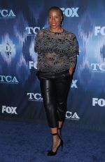 AISHA HINDS at Fox All-star Party at 2017 Winter TCA Tour in Pasadena 01/11/2017