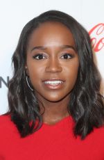 AJA NAOMI KING at Life is Good at Gold Meets Golden Event in Los Angeles 01/07/2017