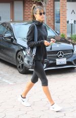 ALESSANDRA AMBROSIO Arrives at a Gym in Brentwood 01/18/2017