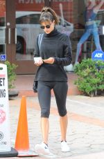 ALESSANDRA AMBROSIO Arrives at a Gym in Brentwood 01/18/2017