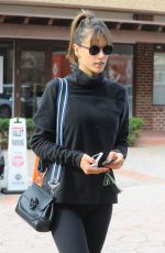 ALESSANDRA AMBROSIO Arrives at a Gym in Brentwood 01/18/2017