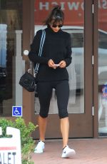 ALESSANDRA AMBROSIO Arrives at a Gym in Brentwood 01/18/2017