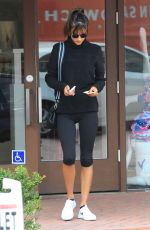 ALESSANDRA AMBROSIO Arrives at a Gym in Brentwood 01/18/2017