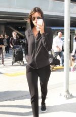 ALESSANDRA AMBROSIO at LAX Airport in Los Angeles 01/26/2017