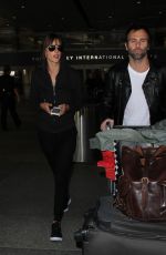 ALESSANDRA AMBROSIO at LAX Airport in Los Angeles 01/26/2017