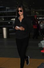 ALESSANDRA AMBROSIO at LAX Airport in Los Angeles 01/26/2017