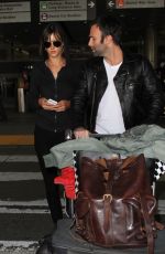 ALESSANDRA AMBROSIO at LAX Airport in Los Angeles 01/26/2017