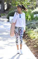 ALESSANDRA AMBROSIO Heading to Yoga Class in Los Angeles 01/19/2017