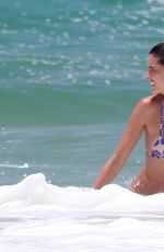 ALESSANDRA AMBROSIO in Bikini on the Beach in Florianopolis 01/12/2017
