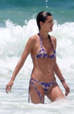 ALESSANDRA AMBROSIO in Bikini on the Beach in Florianopolis 01/12/2017