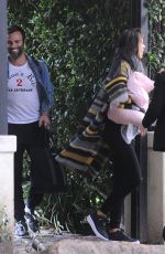 ALESSANDRA AMBROSIO Leaves Her Home in Los Angeles 01/21/2017