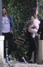 ALESSANDRA AMBROSIO Leaves Her Home in Los Angeles 01/21/2017