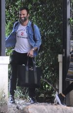 ALESSANDRA AMBROSIO Leaves Her Home in Los Angeles 01/21/2017