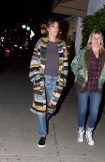 ALESSANDRA AMBROSIO Night Out in Los Angeles 01/28/2017