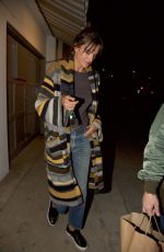 ALESSANDRA AMBROSIO Night Out in Los Angeles 01/28/2017