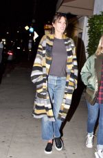 ALESSANDRA AMBROSIO Night Out in Los Angeles 01/28/2017