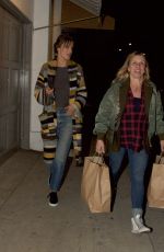 ALESSANDRA AMBROSIO Night Out in Los Angeles 01/28/2017