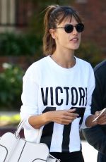 ALESSANDRA AMBROSIO Out in Los Angeles 01/27/2017