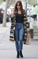 ALESSANDRA AMBROSIO Out for Smoothie at Juice Crafters in Los Angeles 01/18/2017
