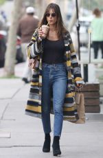 ALESSANDRA AMBROSIO Out for Smoothie at Juice Crafters in Los Angeles 01/18/2017